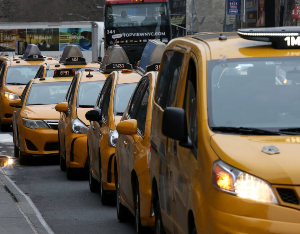 New York City's largest taxi insurer goes bankrupt, risking collapse of public transportation